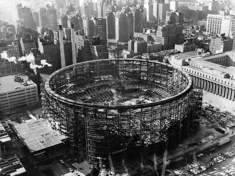 Madison Square Garden Construction