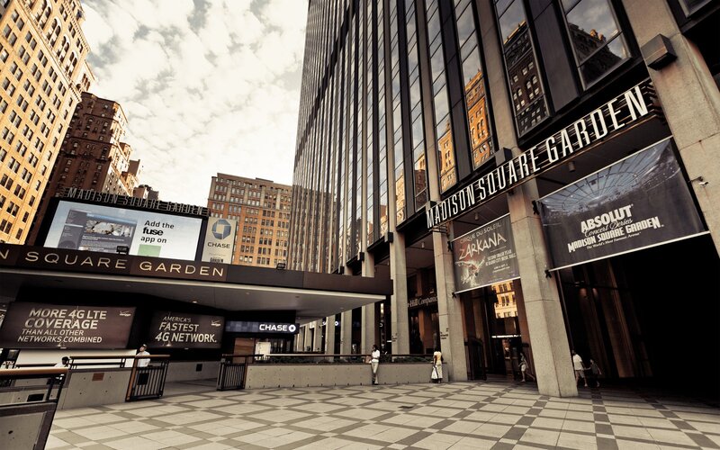 Madison Square Garden entrance