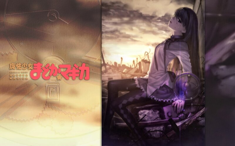 Madoka Magica anime art