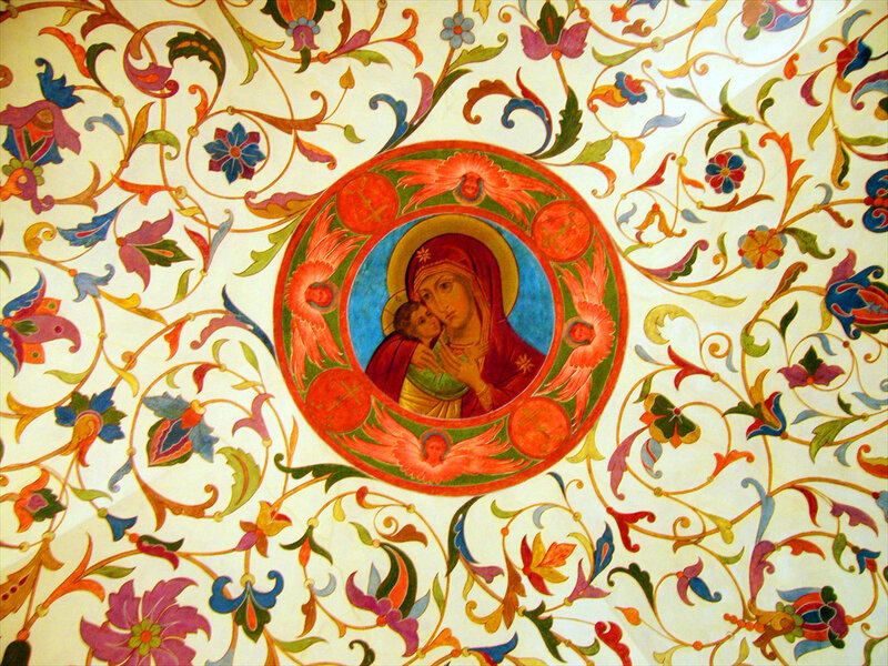 Madonna and Child Icon