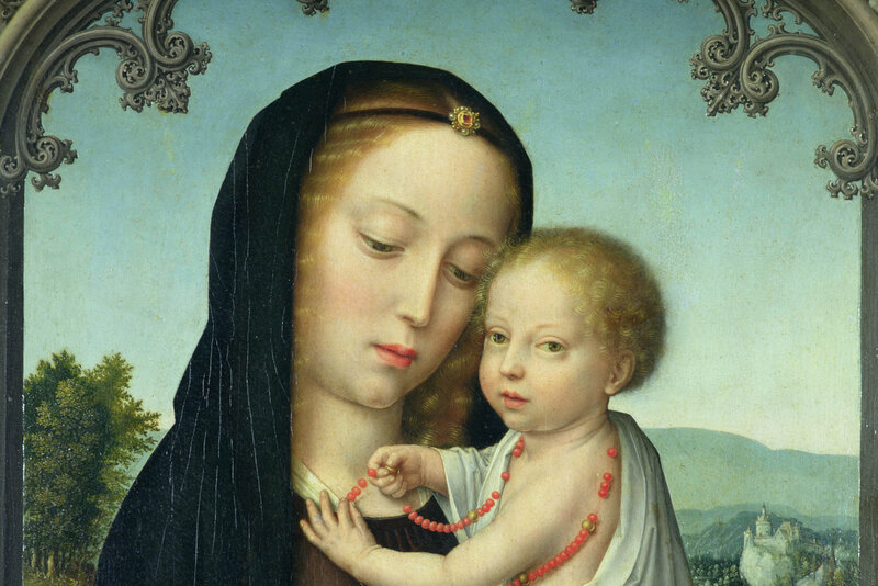 Madonna and Child painting