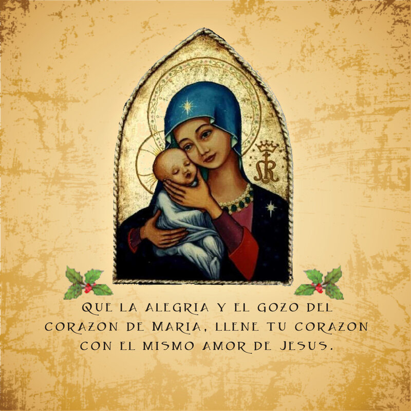 Madonna and Child Painting — Gold
