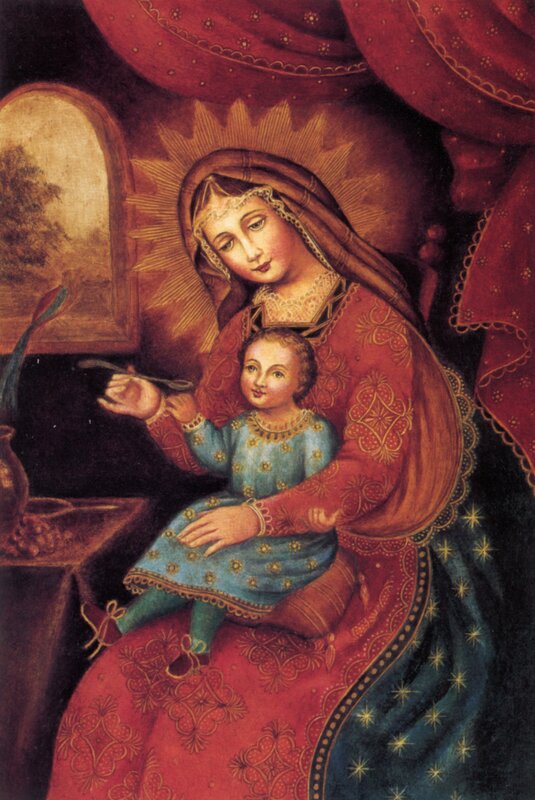 Madonna and Child painting