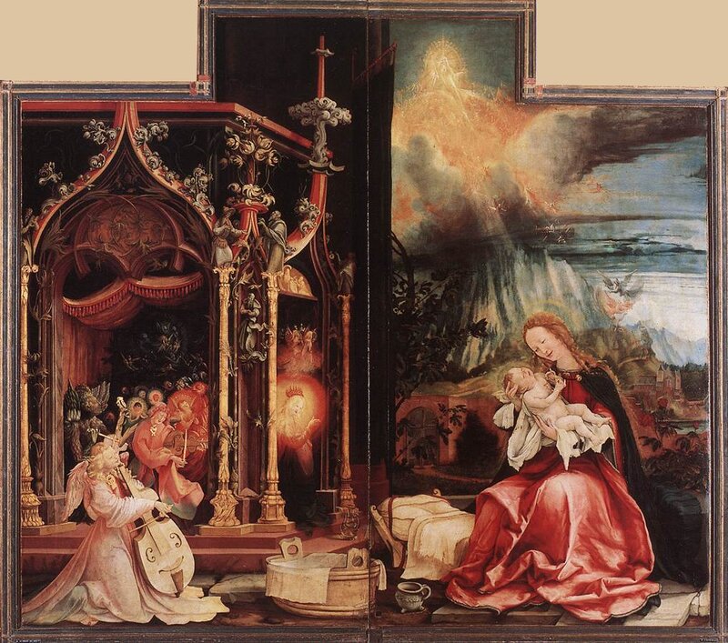 Madonna and Child with Angels