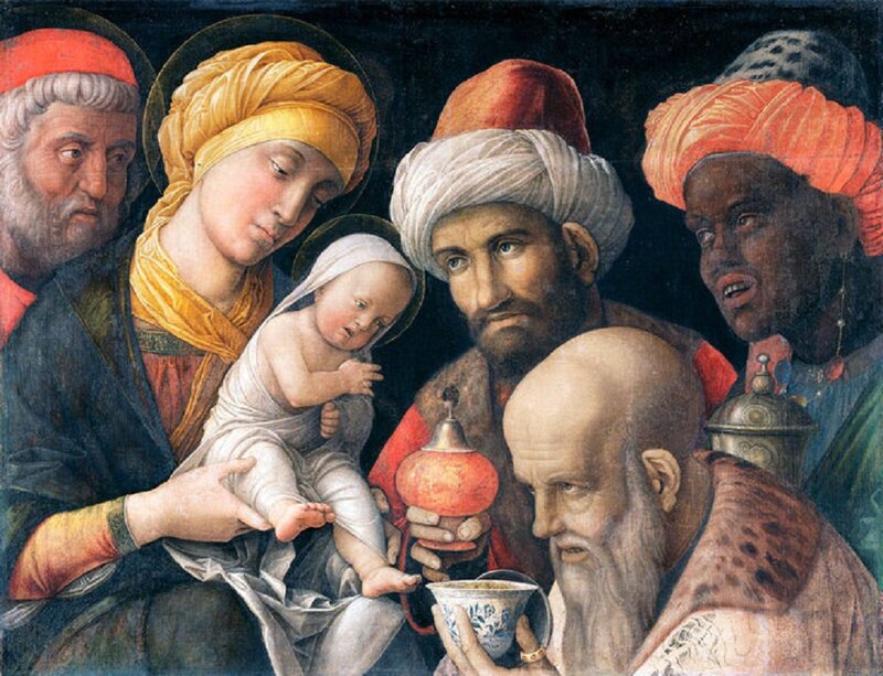 Madonna and Child with Magi