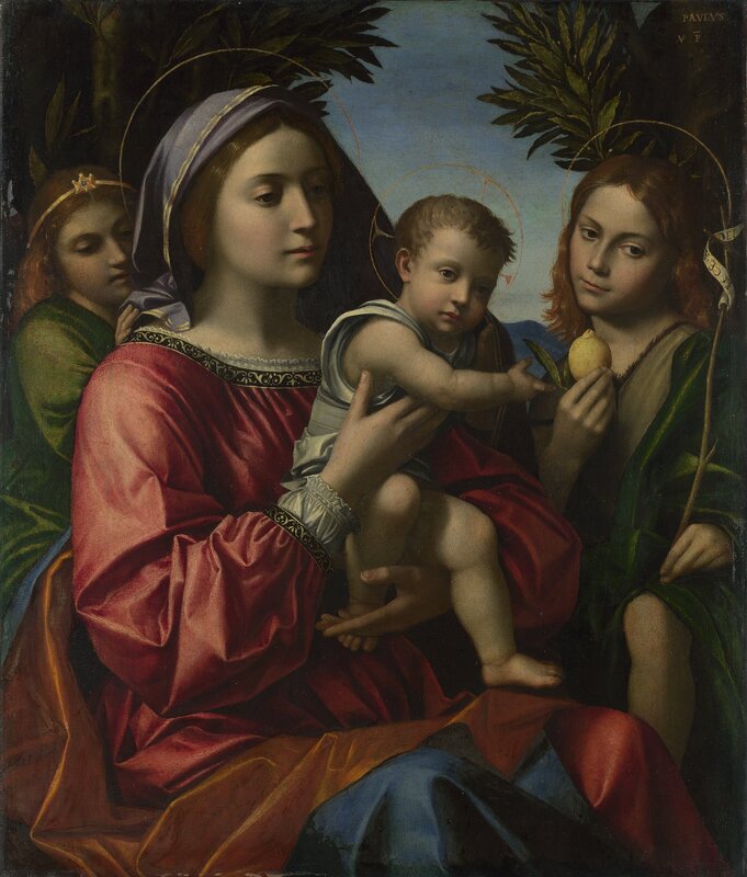 Madonna and Child with Saints