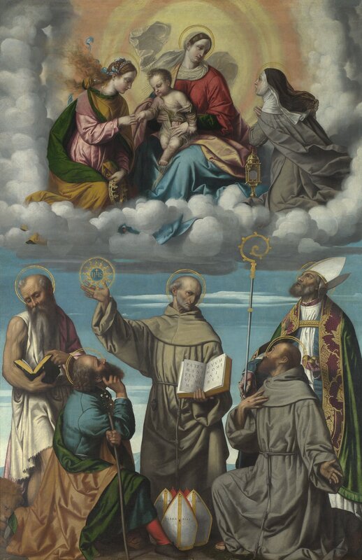 Madonna and Child with Saints