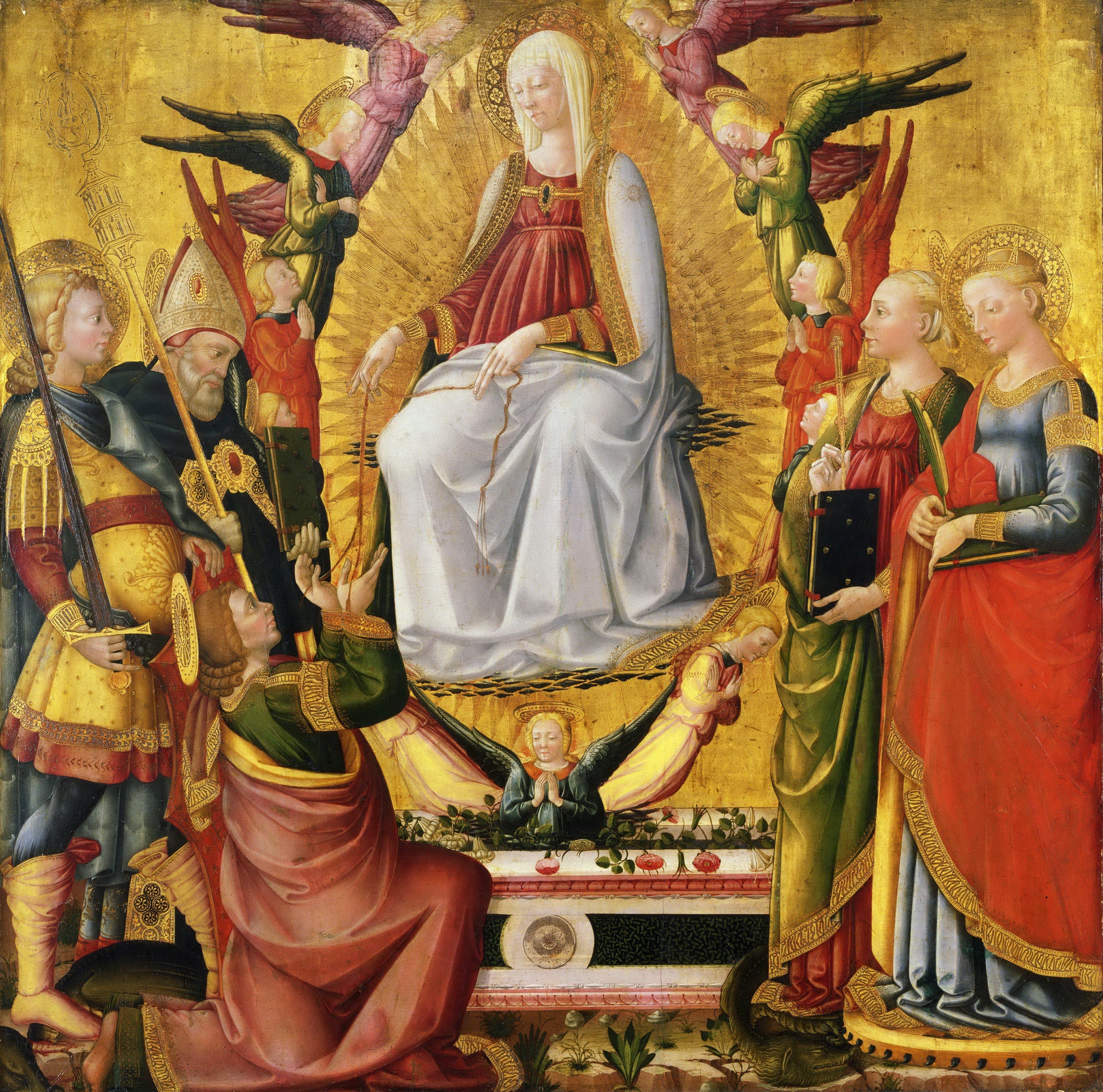 Madonna and Saints with Angels