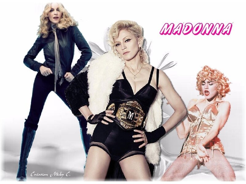 Madonna collage artwork