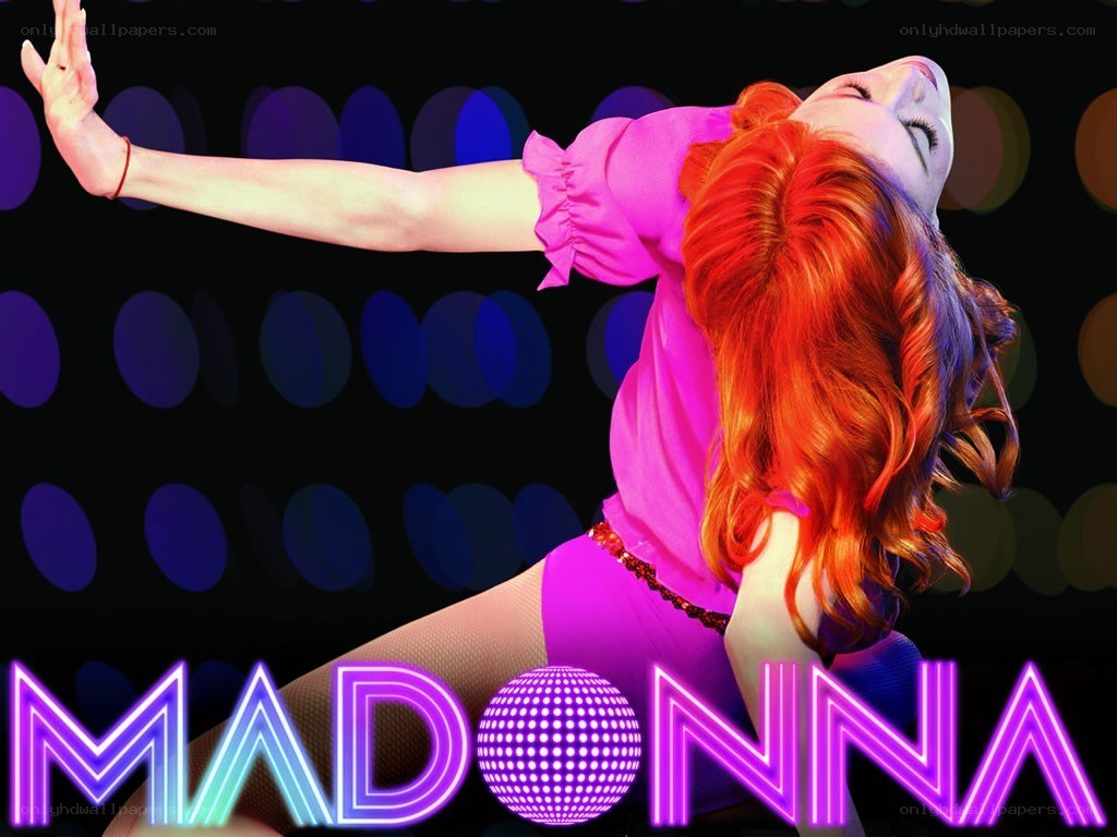 Madonna concert poster