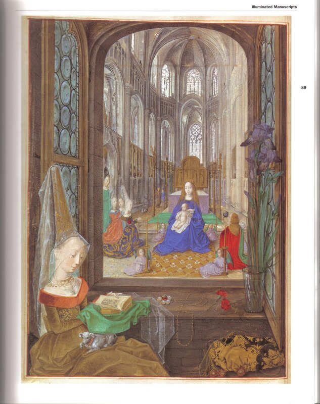 Madonna in a cathedral