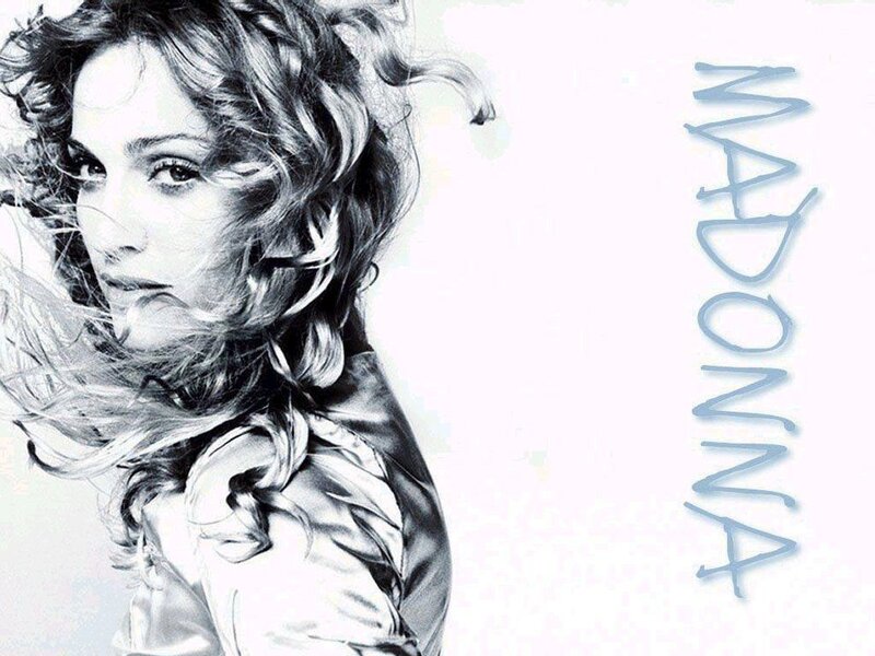 Madonna portrait with name