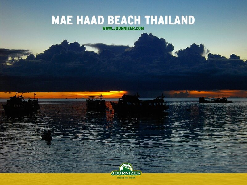 Mae Haad Beach at sunset