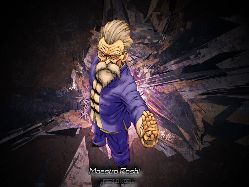 Maestro Roshi in action