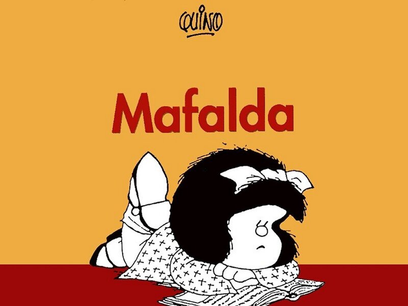 Mafalda comic book cover