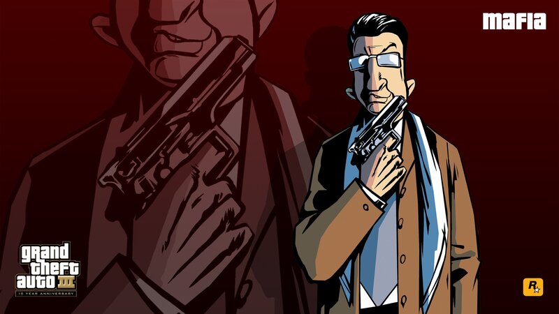 Mafia character art from GTA III