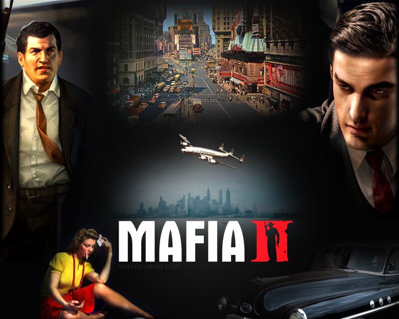 Mafia II game promotional art