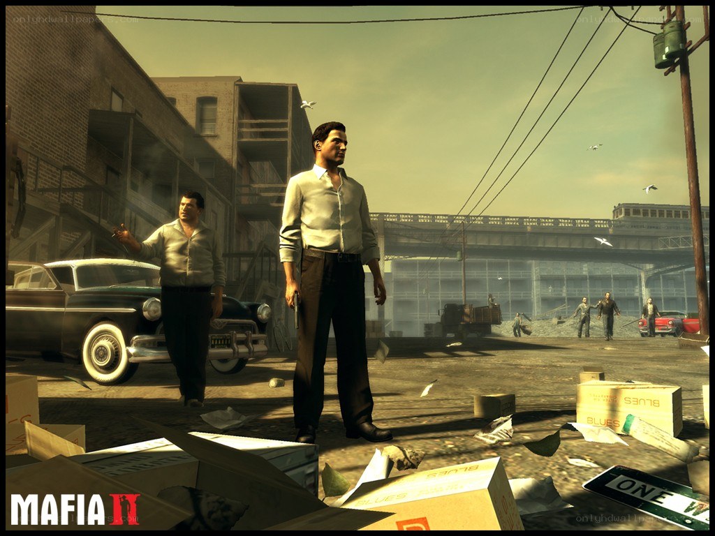 Mafia II game scene