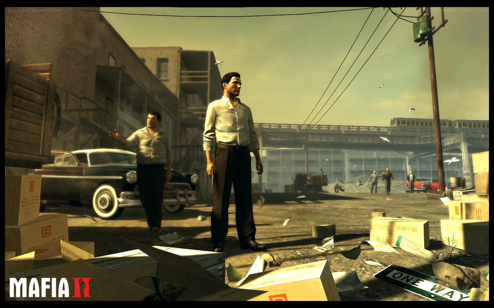 Mafia II game scene