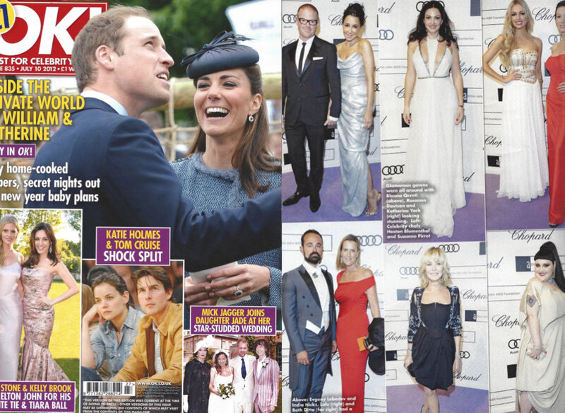 Magazine Cover with Photos