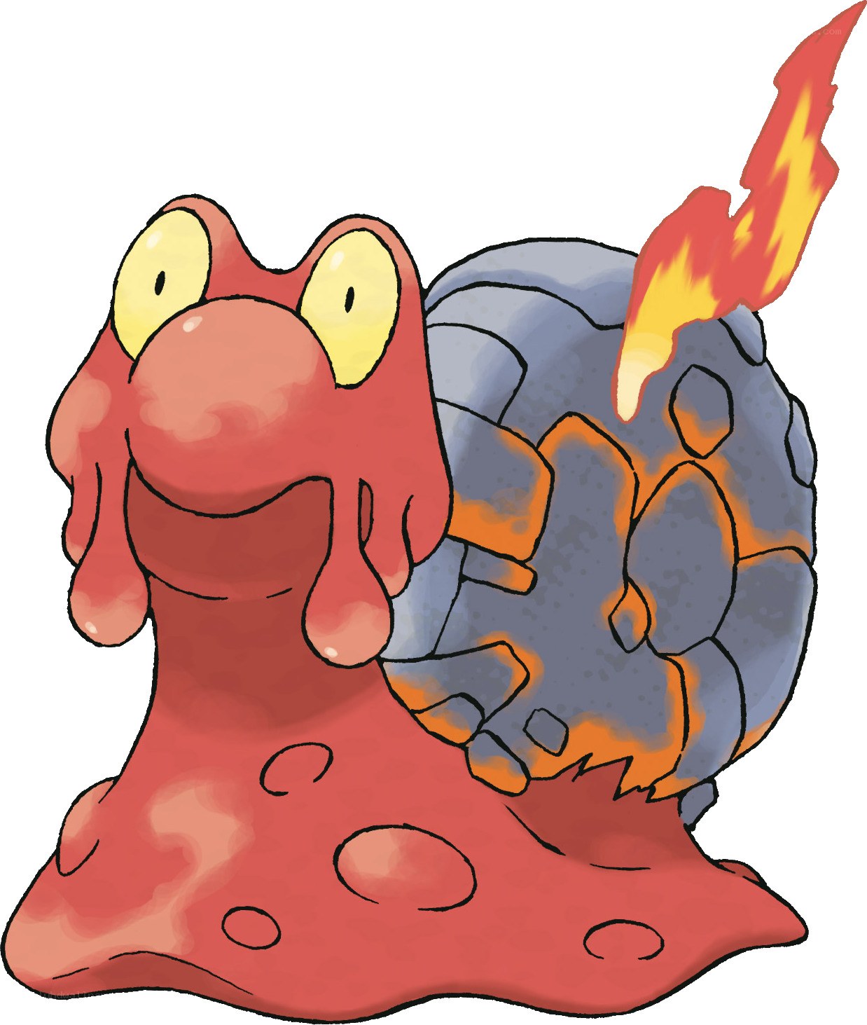 Magcargo Pokemon illustration