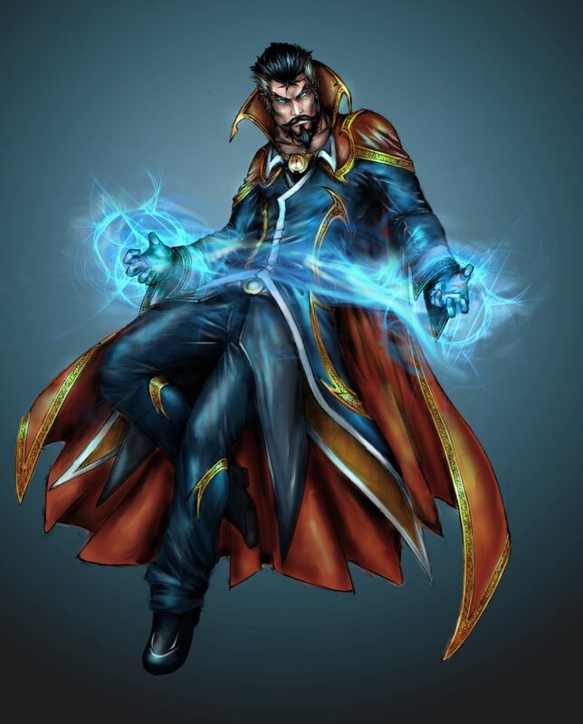mage casting a spell