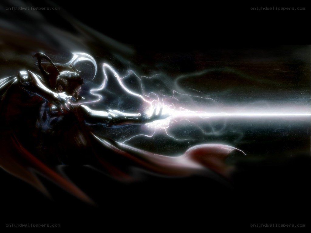 mage casting lightning spell