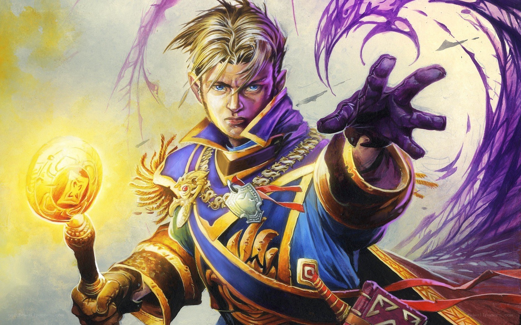 mage casting spell