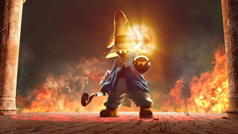 Mage Character Casting Spell