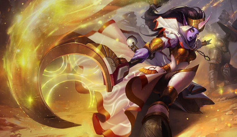 mage with golden staff