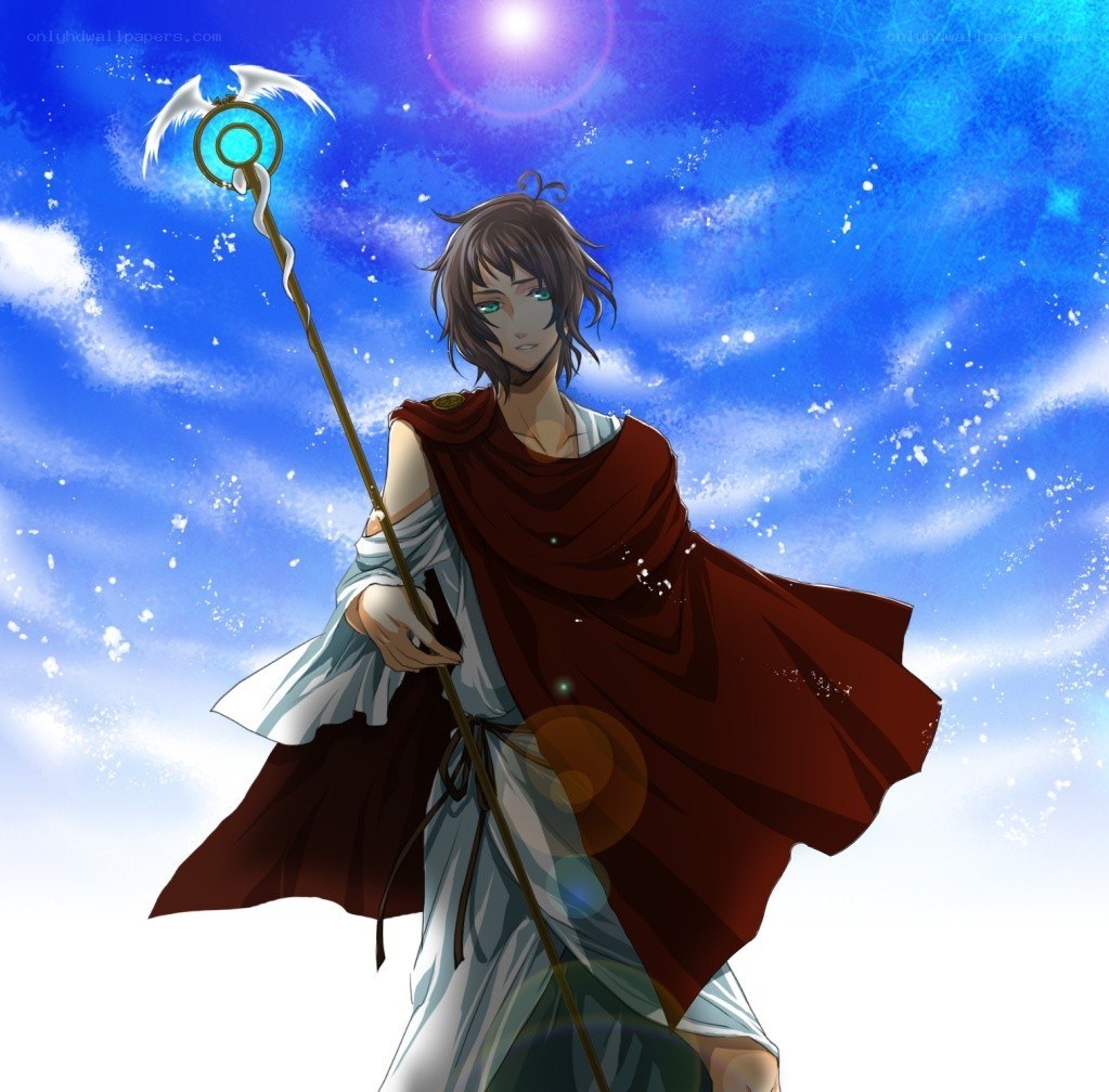 mage with staff and cape