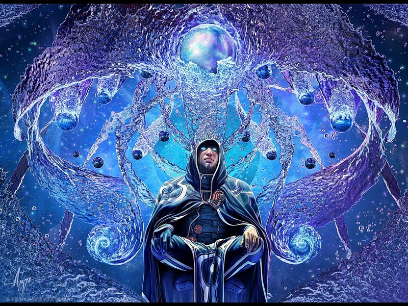 mage with water magic