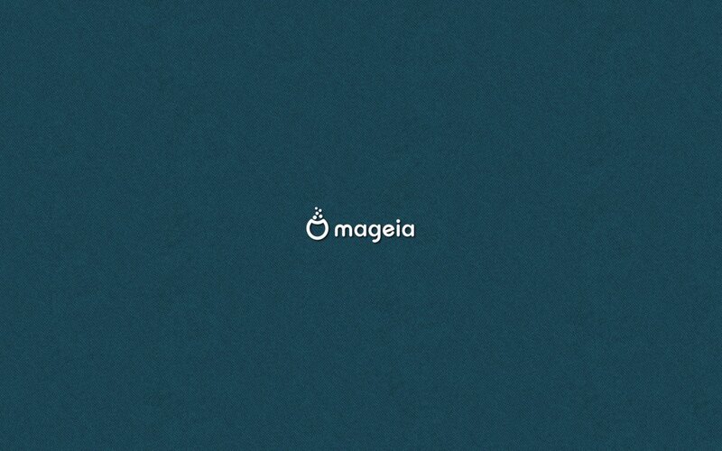 Mageia Logo on Blue