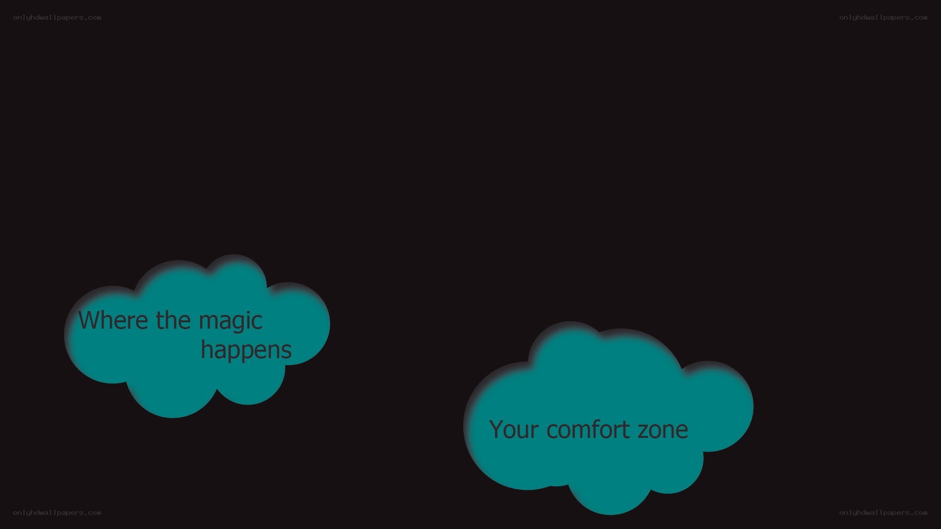 magic happens outside comfort zone