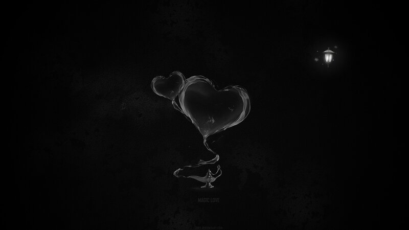 magic love hearts