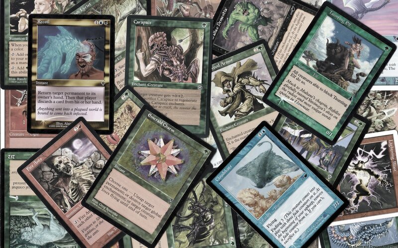 Magic: the Gathering Cards — Green