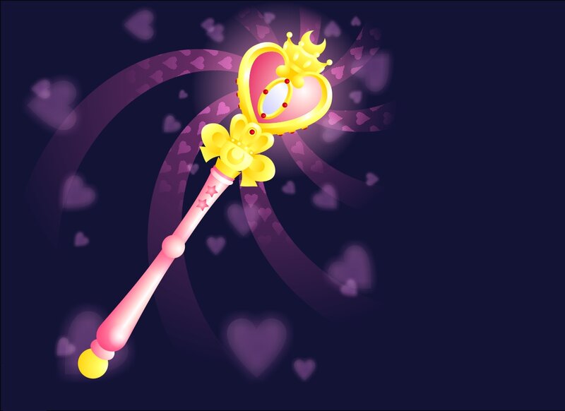 Magic Wand with Heart