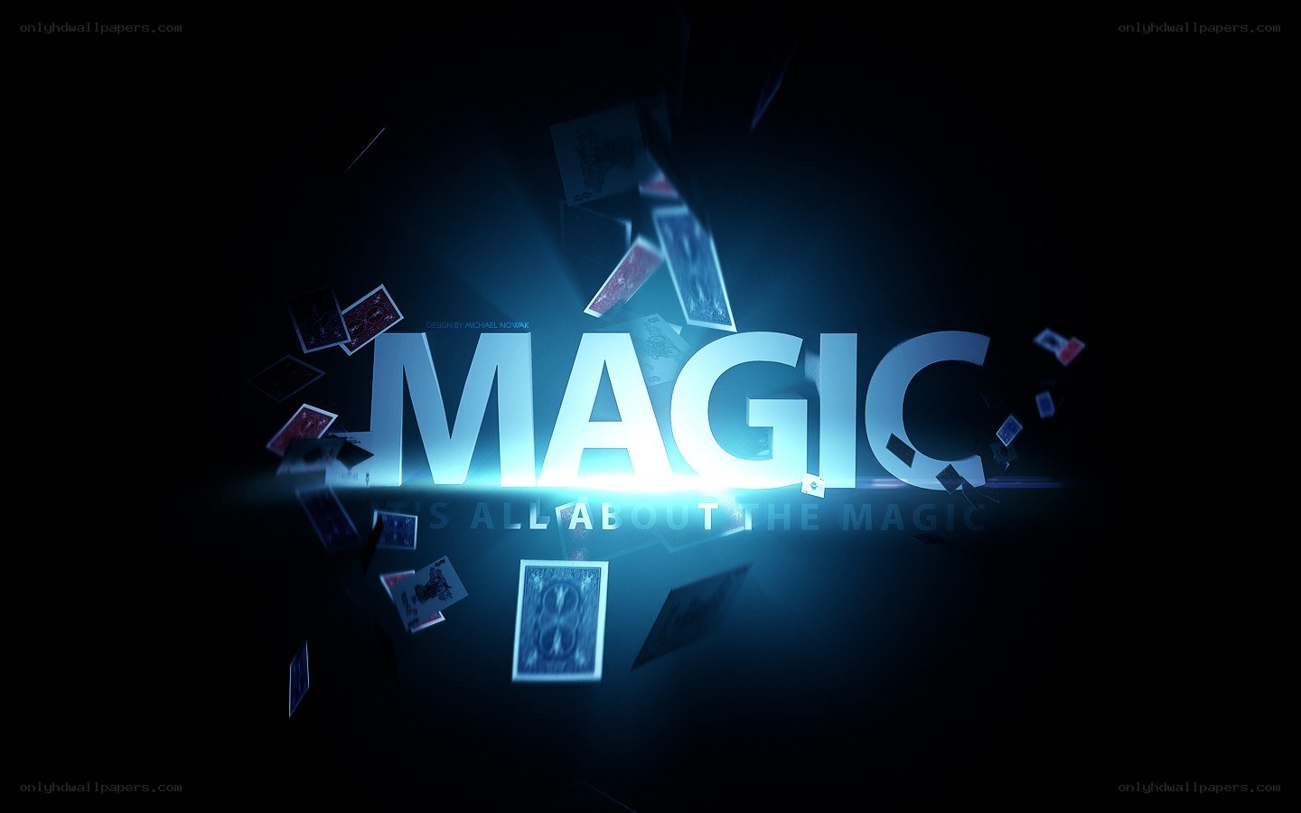 magic word with cards