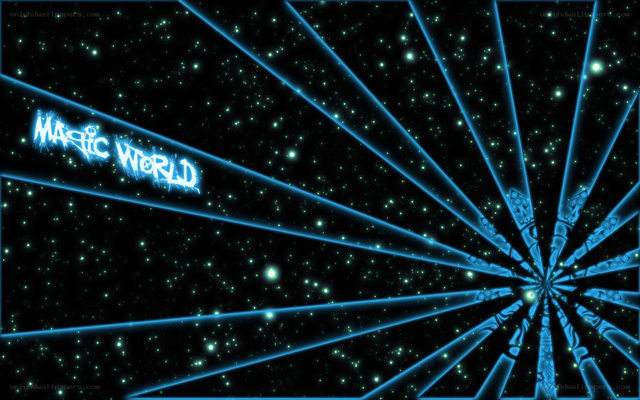 magic world title screen