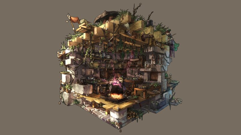 Magical Alchemy Lab — Brown