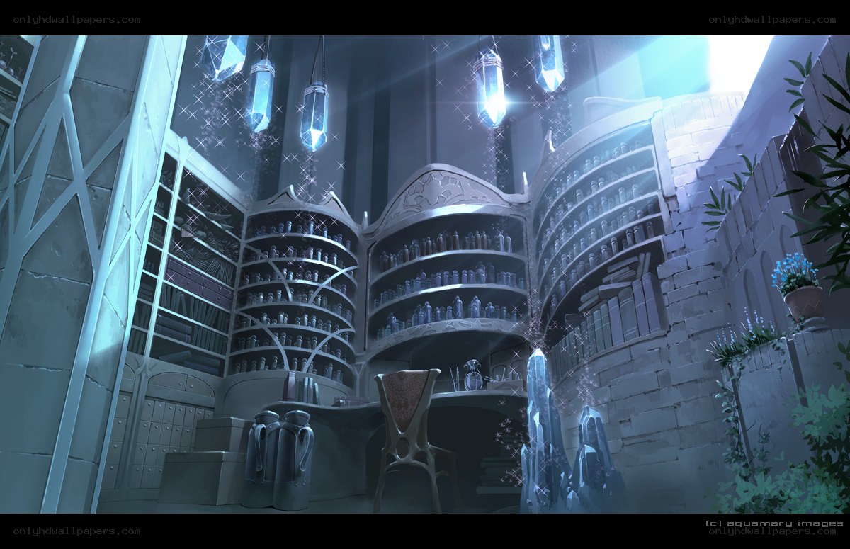 magical alchemy lab