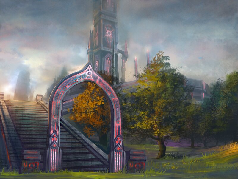 Magical Archway and Tower