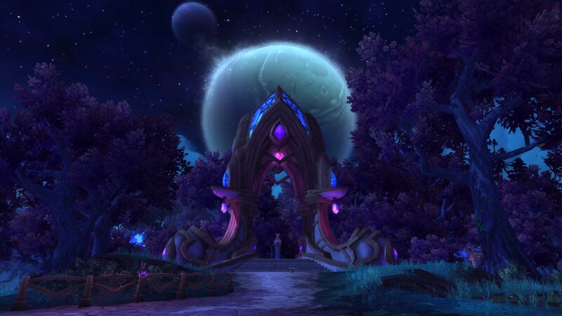 Magical Archway in Forest