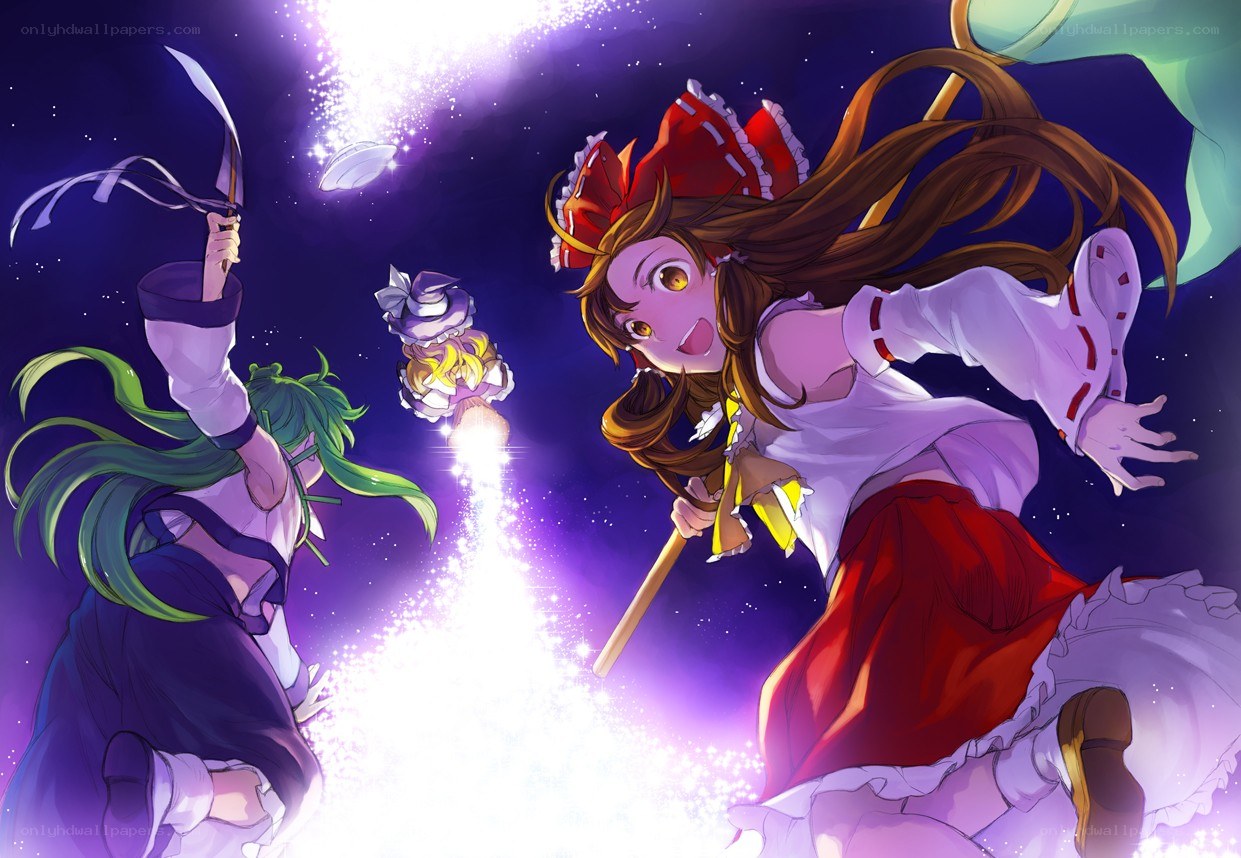 Magical battle in space