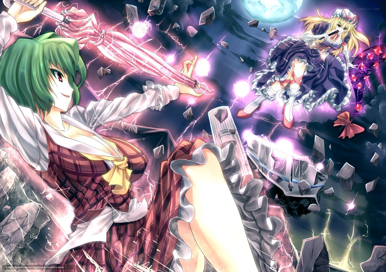Magical battle in the sky