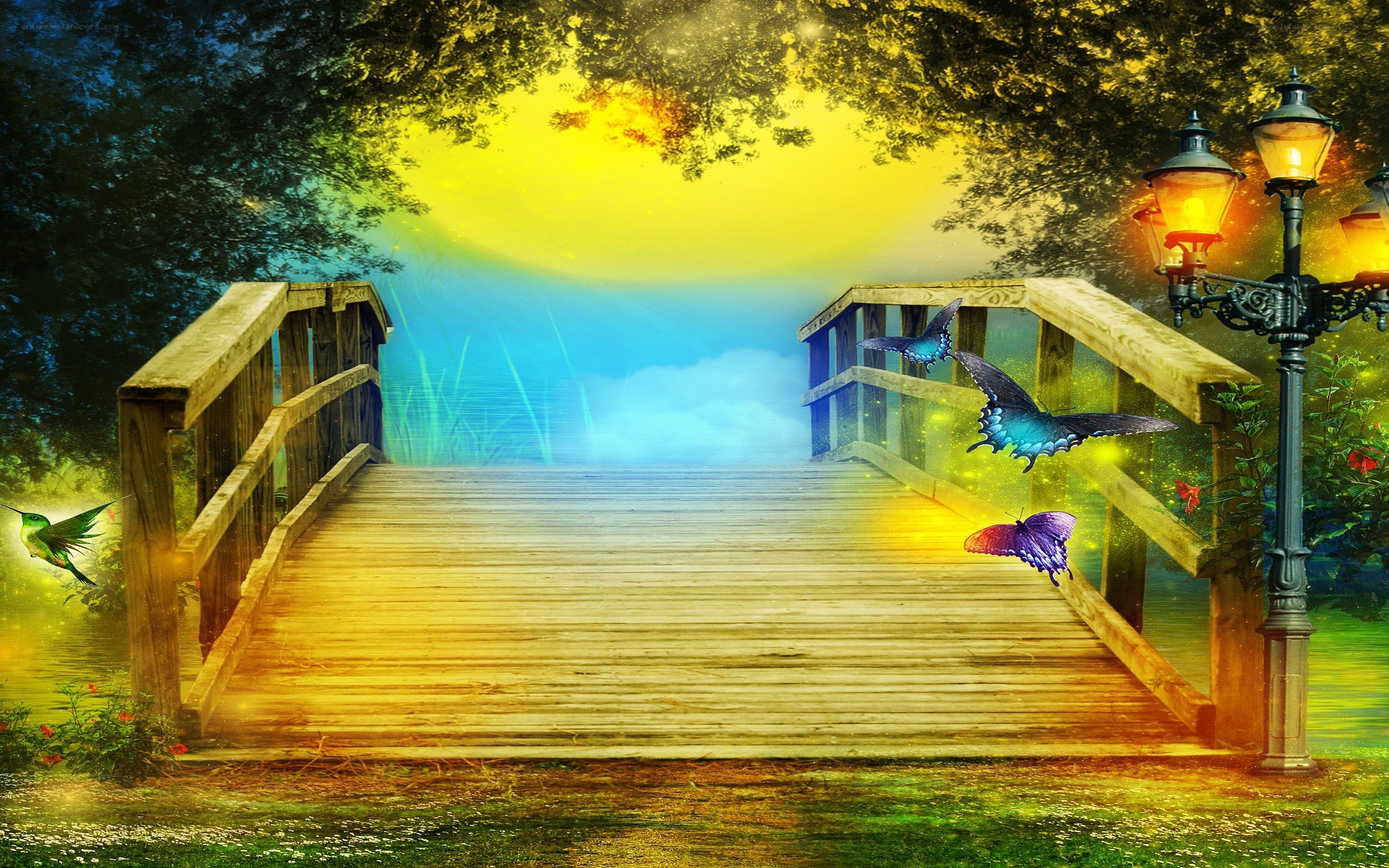magical bridge to paradise