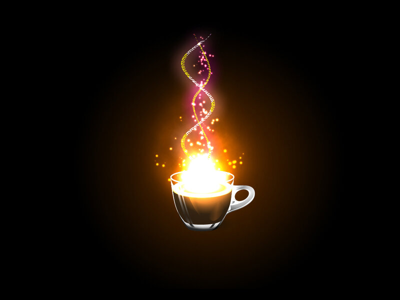 magical coffee cup