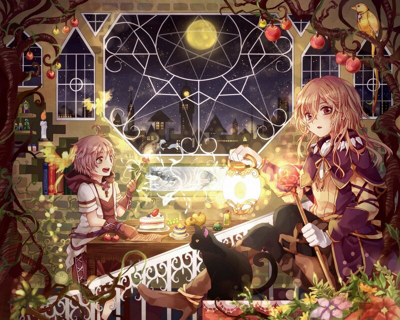 Magical dinner with friends