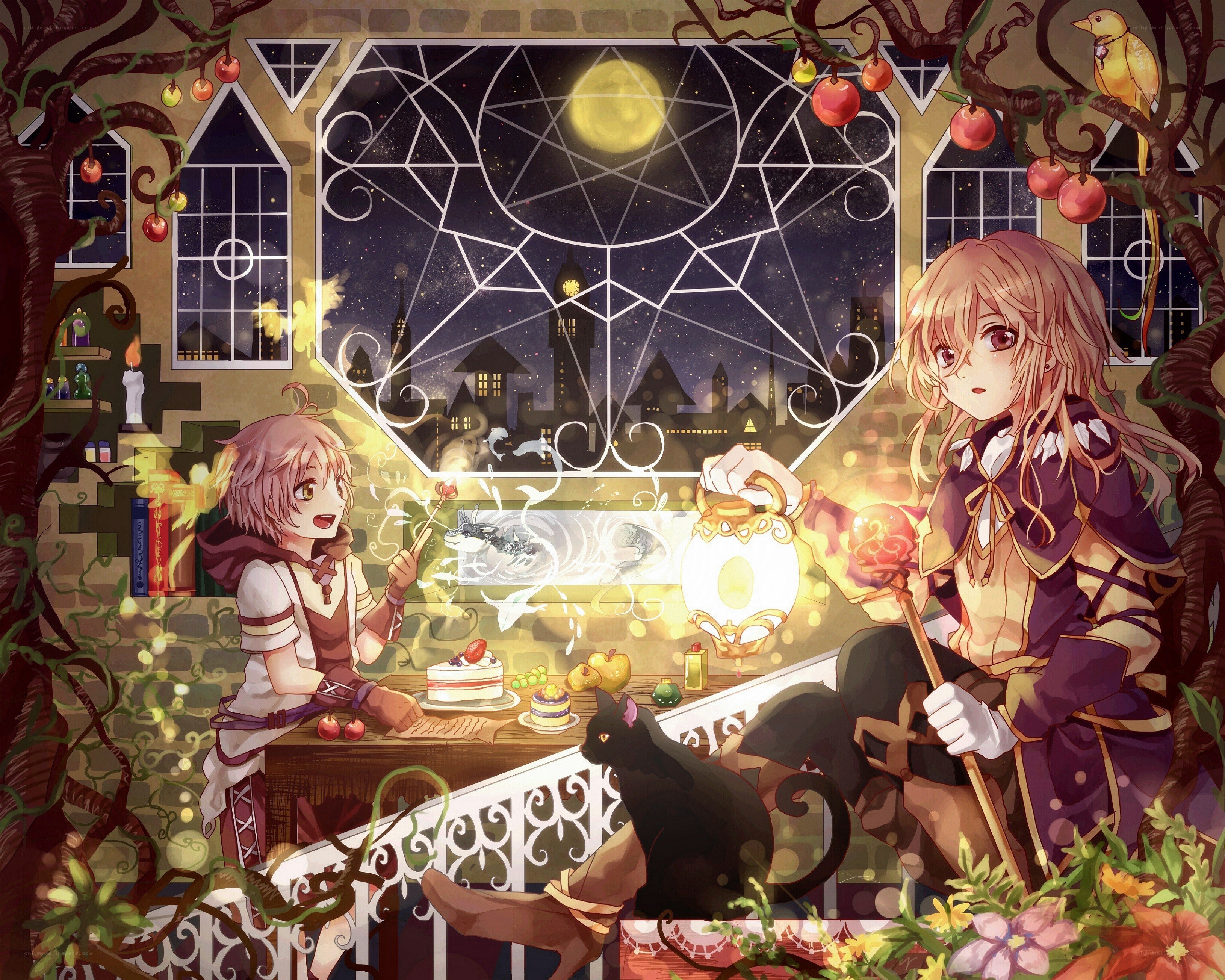 Magical dinner with friends