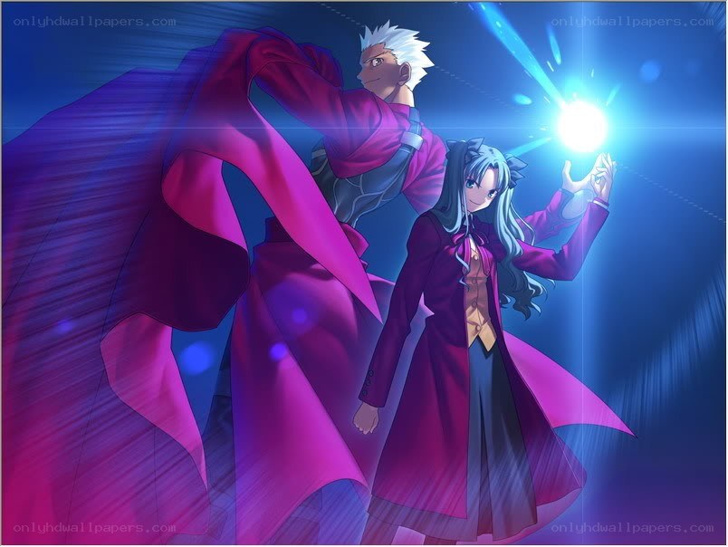 Magical duo in red cloaks